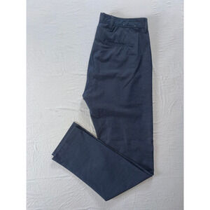 Linksoul Flat Front Slim Fit Lightweight Poly-Cotton Chino Golf Pants. 32X32 EUC